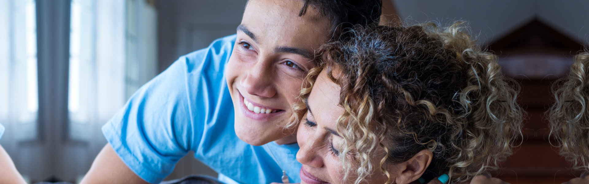 two person hugging